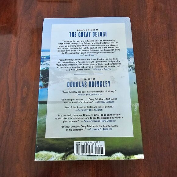 The Great Deluge By Douglas Brinkley Hardcover Book Hurricane Katrina 2006 - Picture 2 of 16